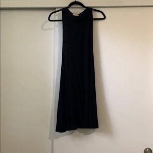 Black halter dress